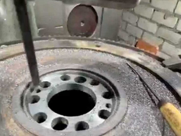 Проточка маховика ДВС ЯМЗ 236